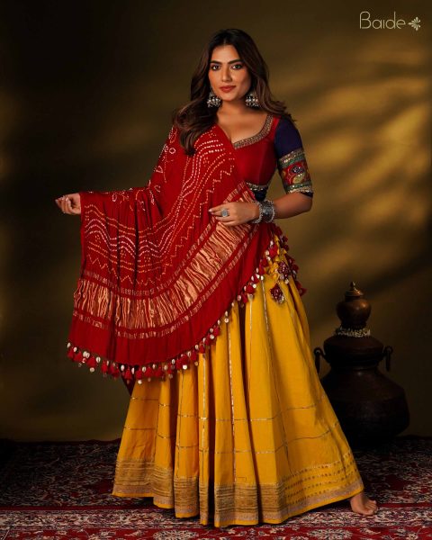 Yellow Chaniya Choli