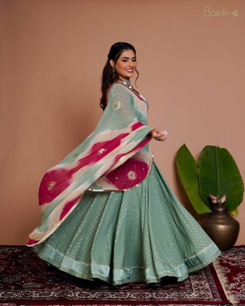 Sea Green Chaniya Choli