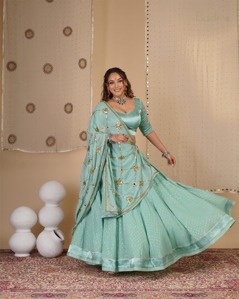 Sea Green Chaniya Choli Set