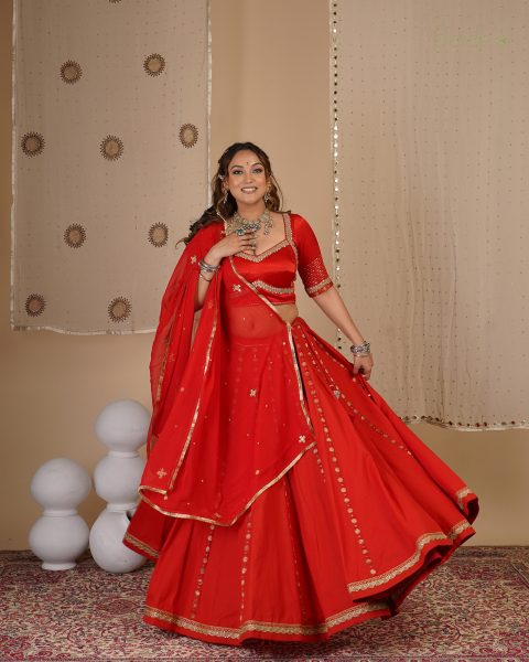 Red Chaniya Choli
