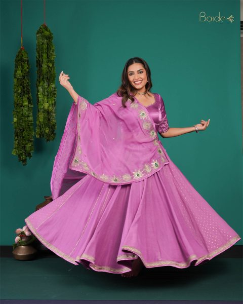 Light Magenta Chaniya Choli