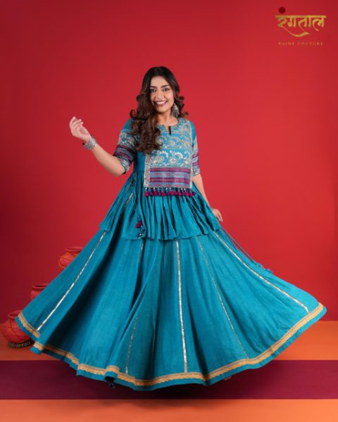 Firoza Peplum Set