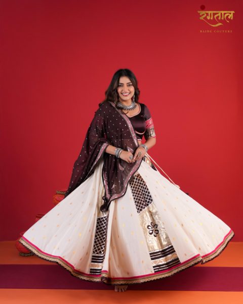 Brown Tui Patch Chaniya Choli